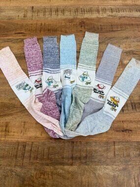 VTG 80s Ziggy Tom Wilson Sample Set NOS Mis Matched Heathered 7 pcs Rare SEE
